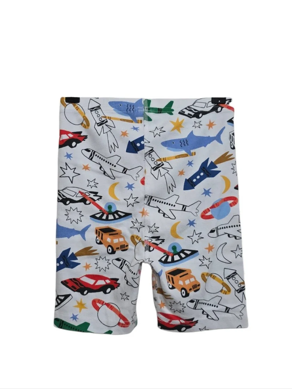 Hanna Andersson x Crayola Short John Pajama Set in Color Your Dreams Size 10